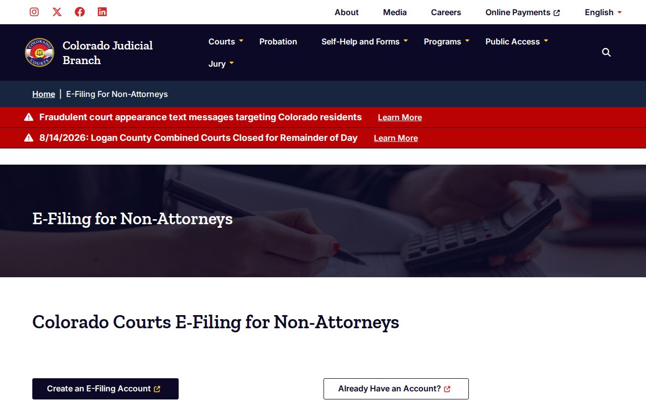 Phillips County civil docket non-attorney CCE access