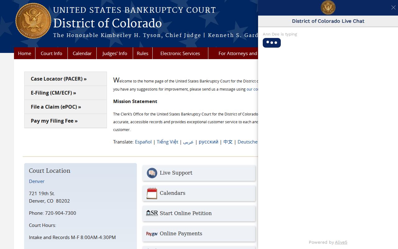 Phillips County civil docket state and federal bankruptcy distinction
